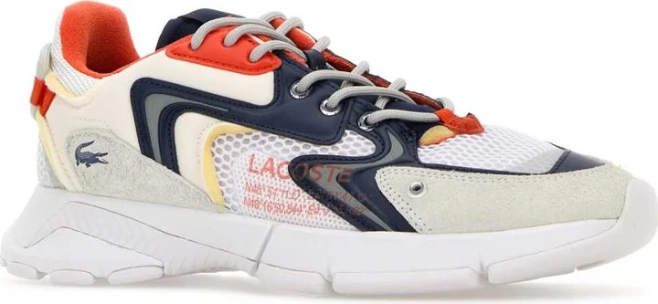 Multicolor Leather And Mesh L003 Neo Sneakers - Image 2