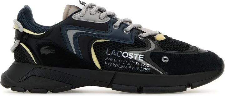 Multicolor leather and mesh L003 Neo sneakers