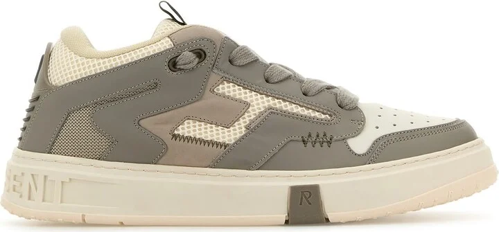 Multicolor leather and mesh Reptor 2 sneakers