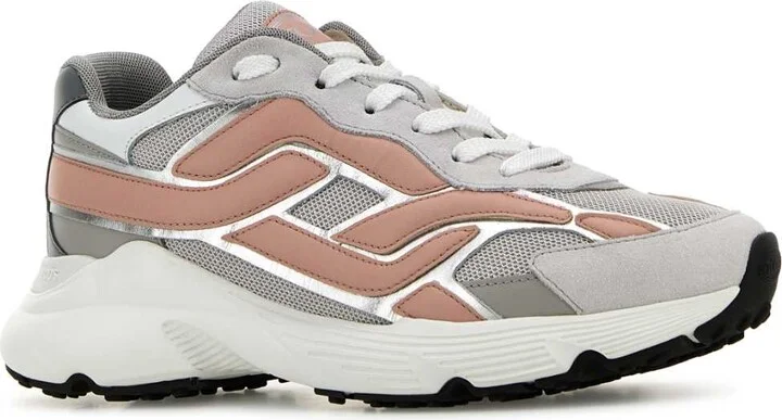 Multicolor Leather And Mesh Sneakers - Image 2