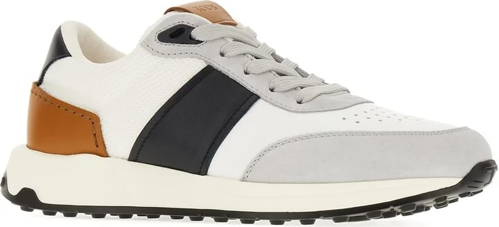 Multicolor Leather And Mesh Sneakers - Image 2