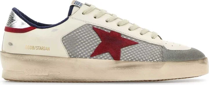 Multicolor Leather And Mesh Stardan Sneakers