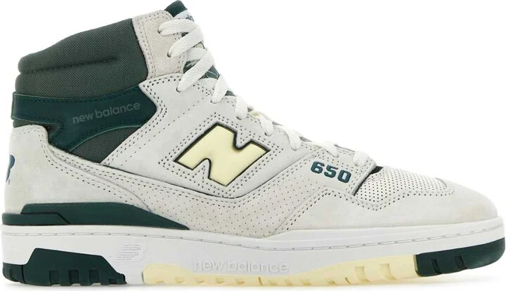 Multicolor Leather And Suede 650 Sneakers