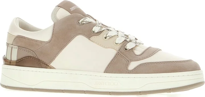 Multicolor Leather And Suede Florent/m Sneakers - Image 2