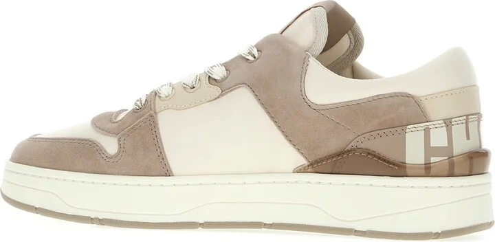 Multicolor Leather And Suede Florent/m Sneakers - Image 3