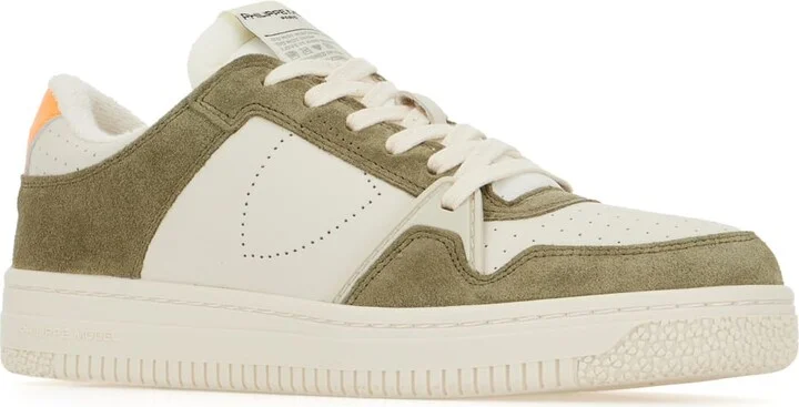 Multicolor Leather And Suede La Grande Sneakers - Image 2