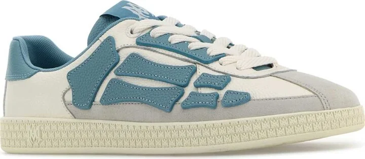 Multicolor Leather And Suede Pacific Bones Sneakers - Image 2