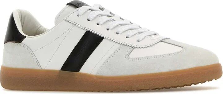 Multicolor Leather And Suede Sneakers - Image 2