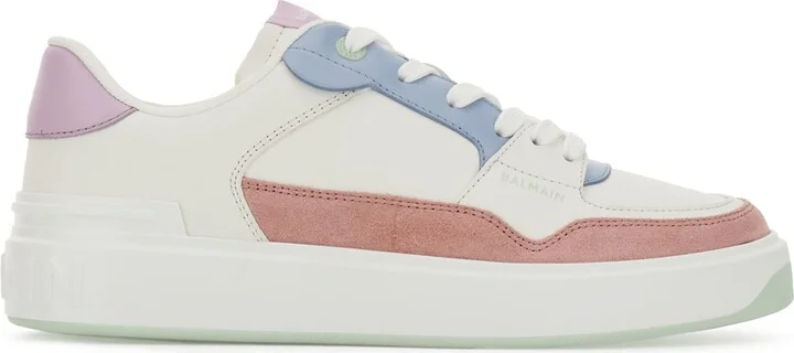 Multicolor Leather B-court Flip Sneakers