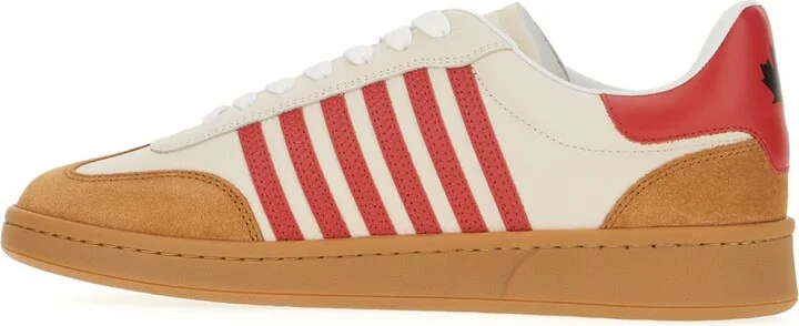 Multicolor Leather Boxer Sneakers - Image 3