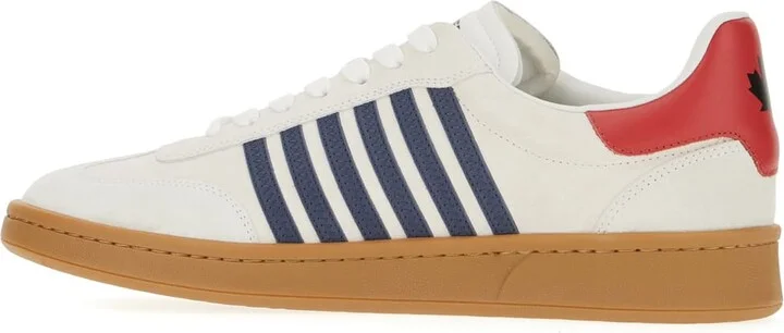 Multicolor Leather Boxer Sneakers - Image 3