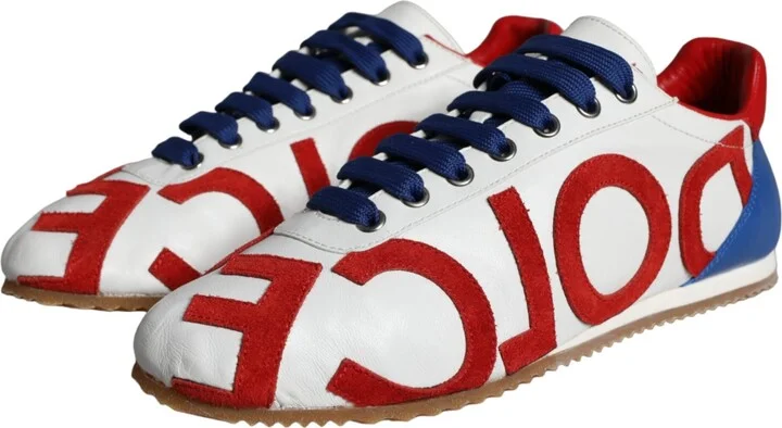 Multicolor Leather Logo Casual Sneakers Women's Shoes (Pre-Owned) - Image 3