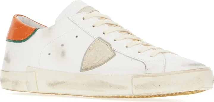 Multicolor Leather Prsx Sneakers - Image 2