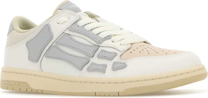 Multicolor Leather Skel Sneakers - Image 2