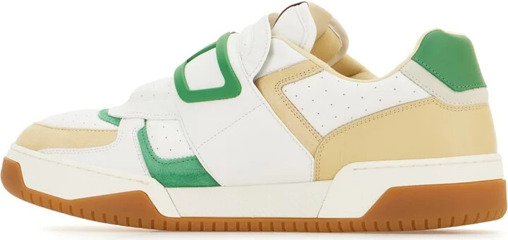 Multicolor Leather Sneakers - Image 3