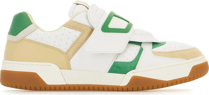 Multicolor Leather Sneakers