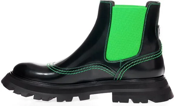 Multicolor Leather Women's Boot - Image 2