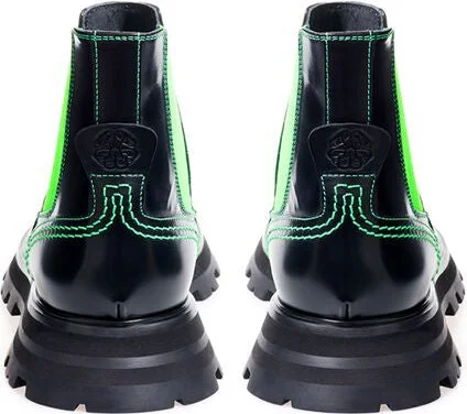 Multicolor Leather Women's Boot - Image 4