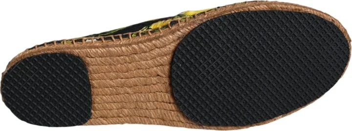 Multicolor Lemon Slip On Espadrilles Women's Shoes - Image 6