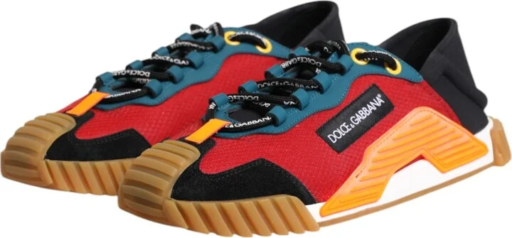 Multicolor Logo Low Top NS1 Sneakers Men's Shoes - Image 4