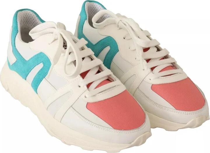 Multicolor Low Top Lace Up Women Sneakers Women's Shoes (Pre-Owned) - Image 4