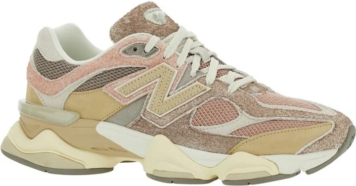 Multicolor Low Top Sneaker With Logo Detail On The Side In Suede And Tech Fabric Unisex - Image 2