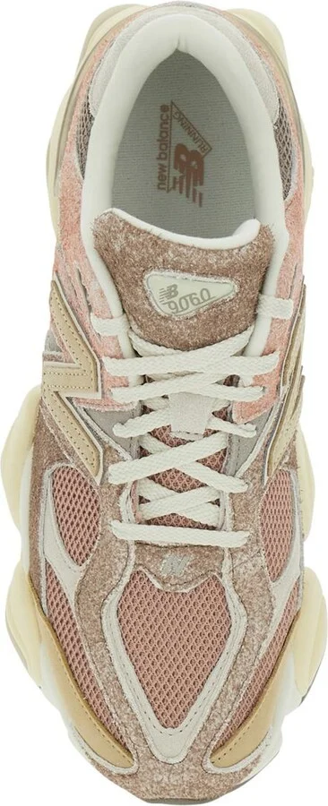 Multicolor Low Top Sneaker With Logo Detail On The Side In Suede And Tech Fabric Unisex - Image 4