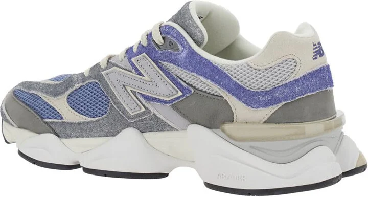 Multicolor Low Top Sneaker With Logo Detail On The Side In Suede And Tech Fabric Unisex - Image 3