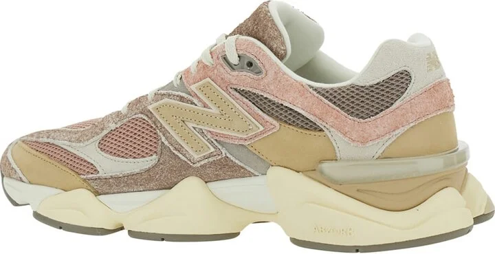 Multicolor Low Top Sneaker With Logo Detail On The Side In Suede And Tech Fabric Unisex - Image 3