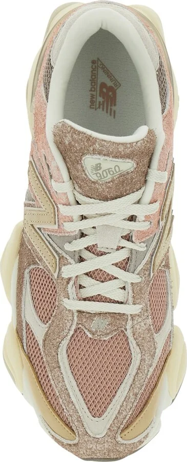 Multicolor Low Top Sneaker With Logo Detail On The Side In Suede And Tech Fabric Unisex - Image 4