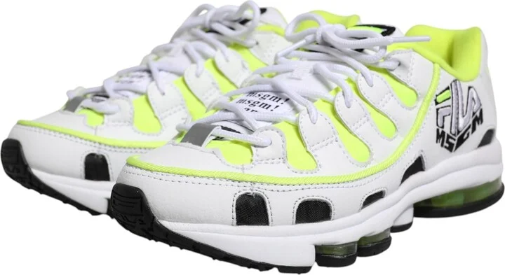 Multicolor Low Top Trainers Lace Up Sneakers Men's Shoes (Pre-Owned) - Image 3