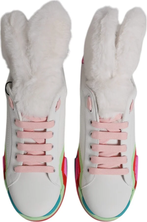 Multicolor Low Top Trainers Sneakers Women's Shoes - Image 3