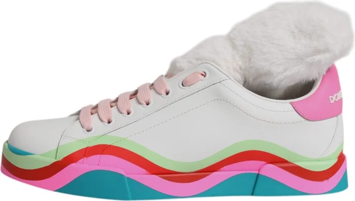 Multicolor Low Top Trainers Sneakers Women's Shoes - Image 6