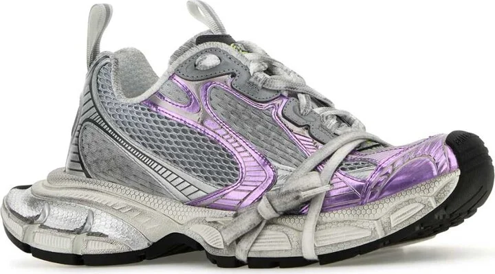 Multicolor Mesh And Rubber 3xl Sneakers - Image 2