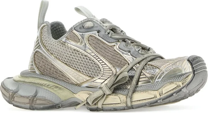 Multicolor Mesh And Rubber 3xl Sneakers - Image 2