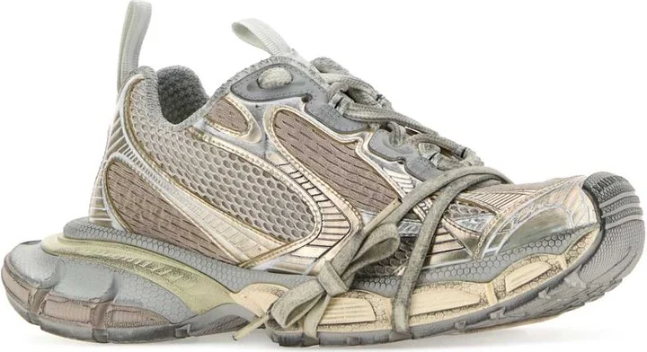 Multicolor Mesh And Rubber 3xl Sneakers - Image 2