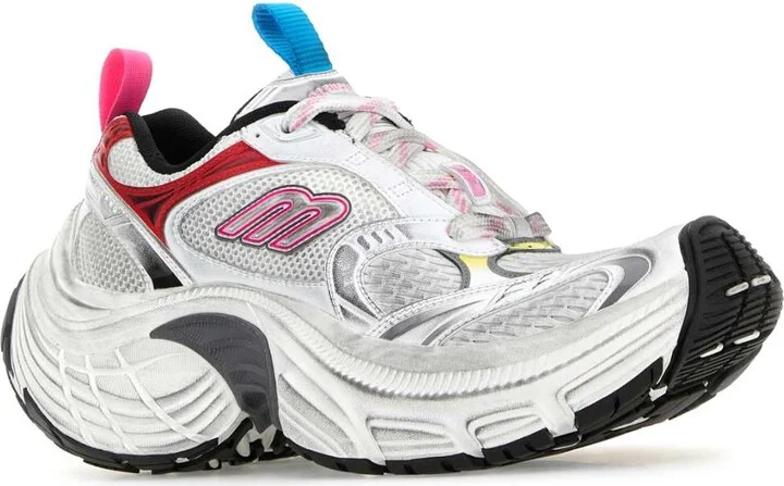 Multicolor Mesh And Rubber 6xl Sneakers - Image 2