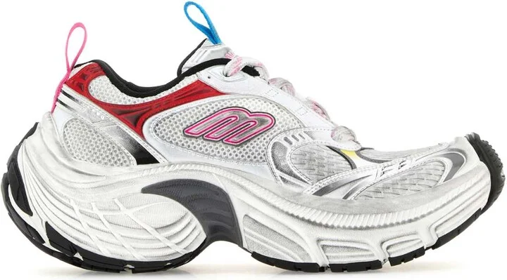 Multicolor Mesh And Rubber 6xl Sneakers