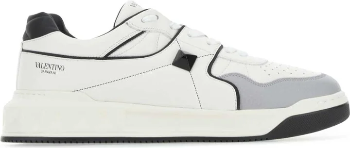 Multicolor Nappa Leather One Stud Sneakers