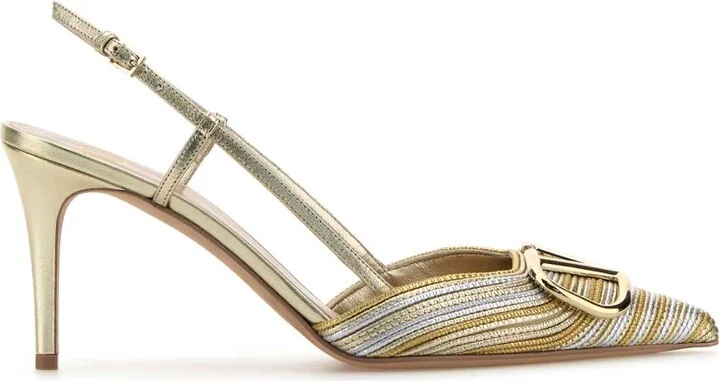 Multicolor Nappa Leather Vlogo Signature Pumps
