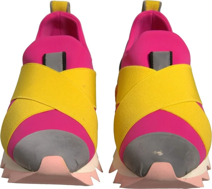 Multicolor Neoprene Elastic Ibiza Sneakers Women's Shoes (Pre-Owned) - Image 2