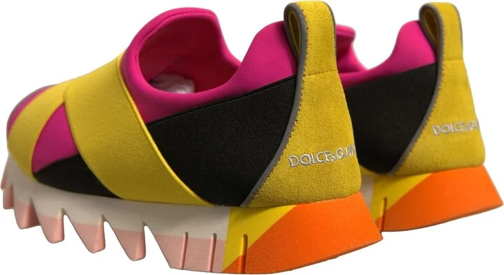 Multicolor Neoprene Elastic Ibiza Sneakers Women's Shoes (Pre-Owned) - Image 4