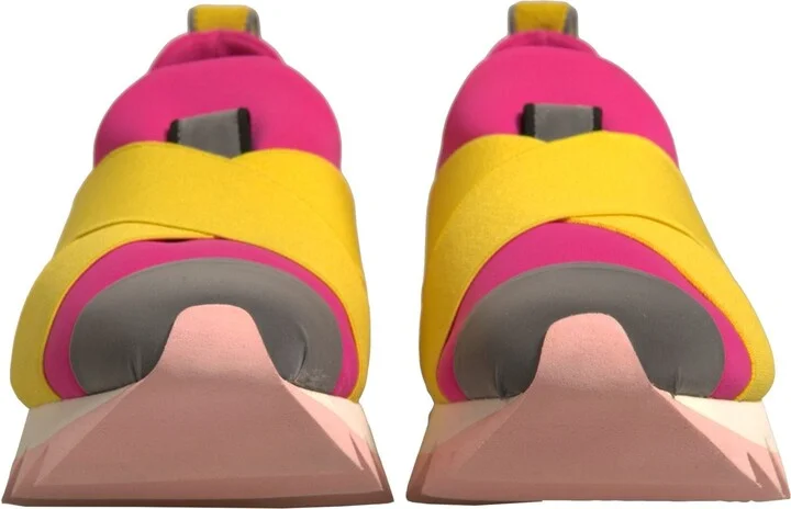 Multicolor Neoprene Elastic Ibiza Sneakers Women's Shoes (Pre-Owned) - Image 2