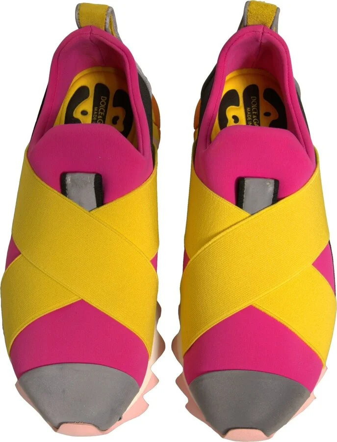 Multicolor Neoprene Elastic Ibiza Sneakers Women's Shoes (Pre-Owned) - Image 3