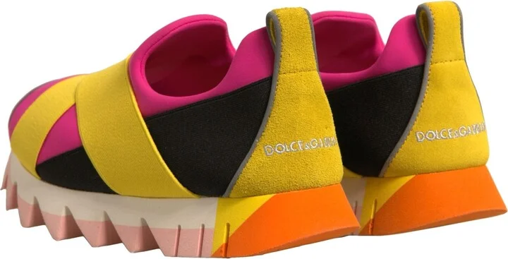 Multicolor Neoprene Elastic Ibiza Sneakers Women's Shoes (Pre-Owned) - Image 5