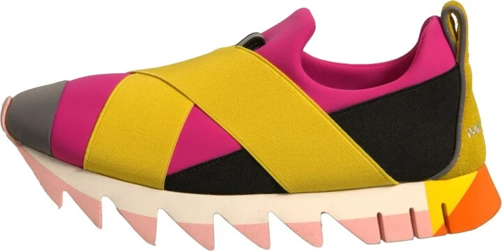 Multicolor Neoprene Elastic Ibiza Sneakers Women's Shoes (Pre-Owned) - Image 6