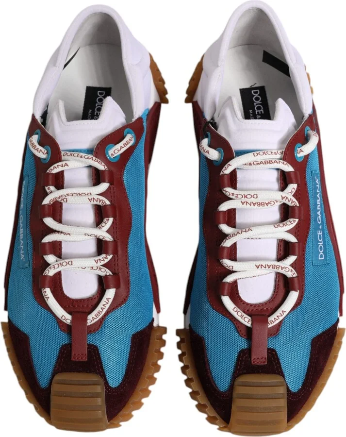 Multicolor Nylon NS1 Low Top Sneakers Men's Shoes - Image 3
