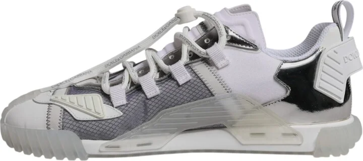 Multicolor Nylon NS1 Low Top Sneakers Men's Shoes (Pre-Owned) - Image 6