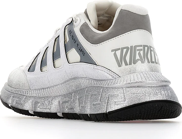 Multicolor Polyester And Leather Trigreca Sneakers - Image 3