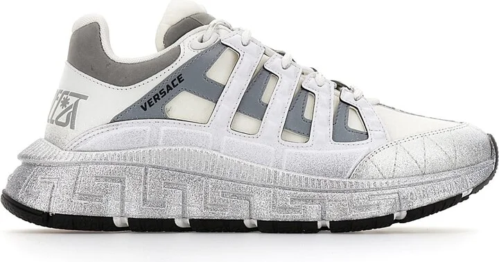 Multicolor Polyester And Leather Trigreca Sneakers